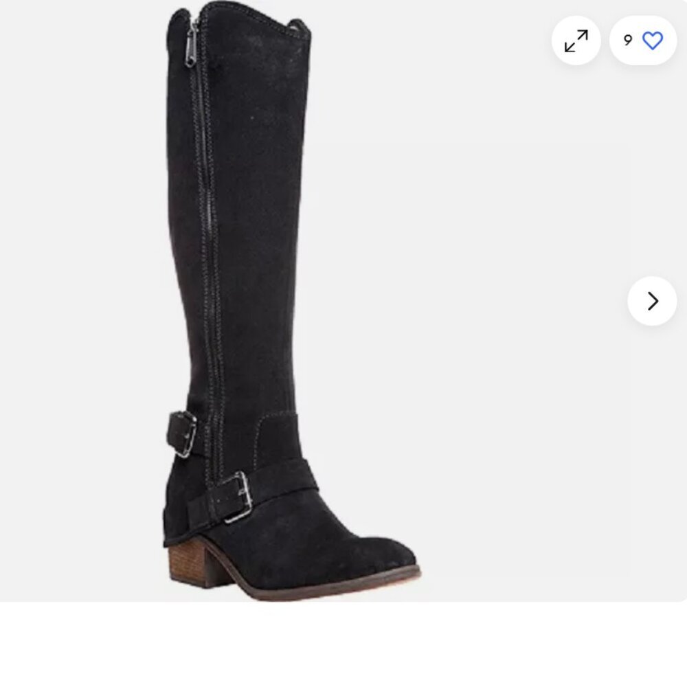 Donald Pliner Western Riding Boots - see description